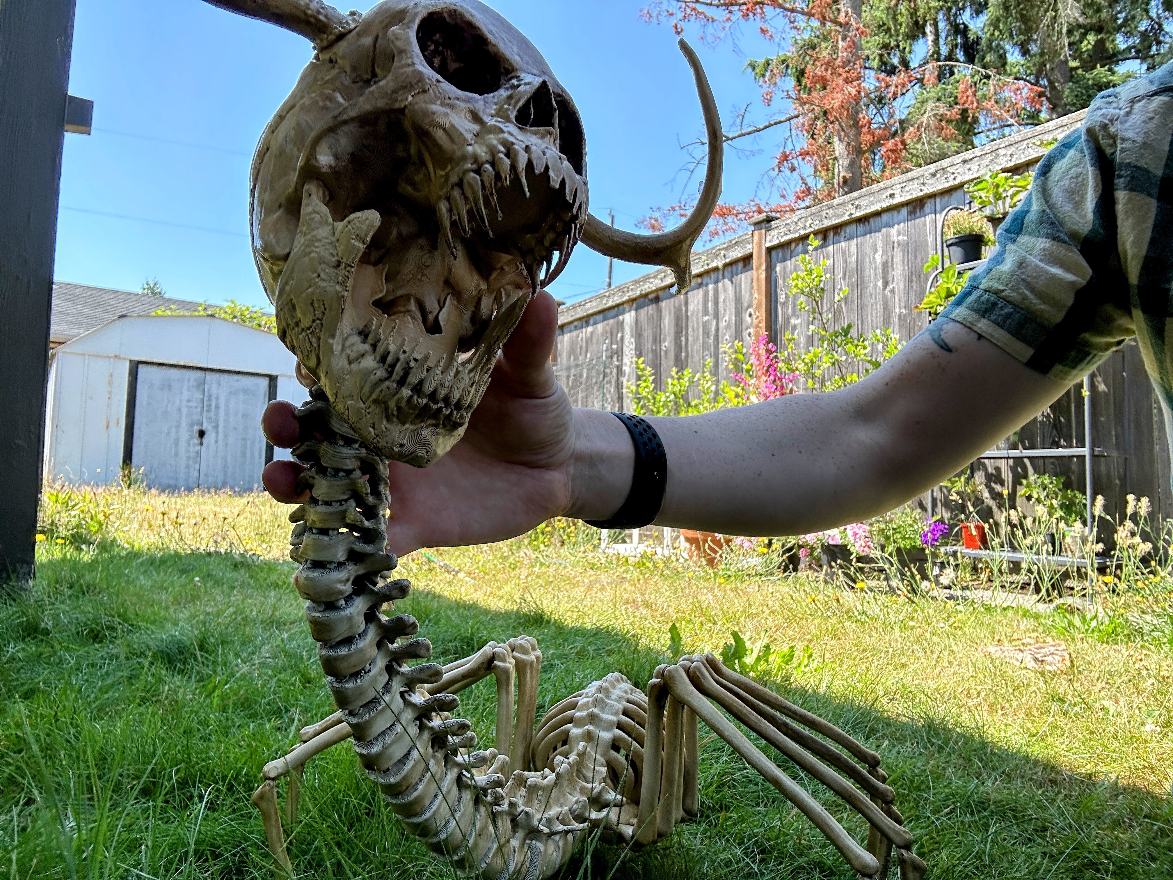 Custom Halloween prop pieces.